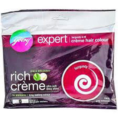 Godrej expert rich creme hair color,20 ml,burgundy