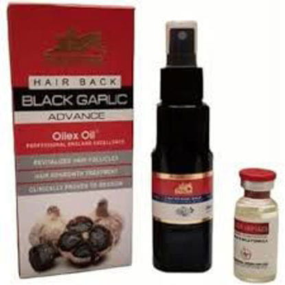 Faster Hair Back Black Garlic Advance Oilex Oil 100ml-Red