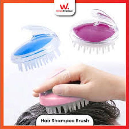 Silicone Hair Wash Brush Hair scalp Massage Brush