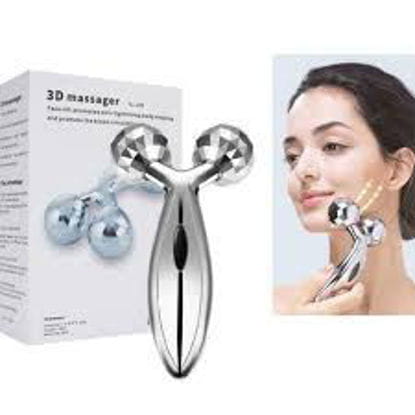 Stainless Steel 3D  Facial Slimming Massager